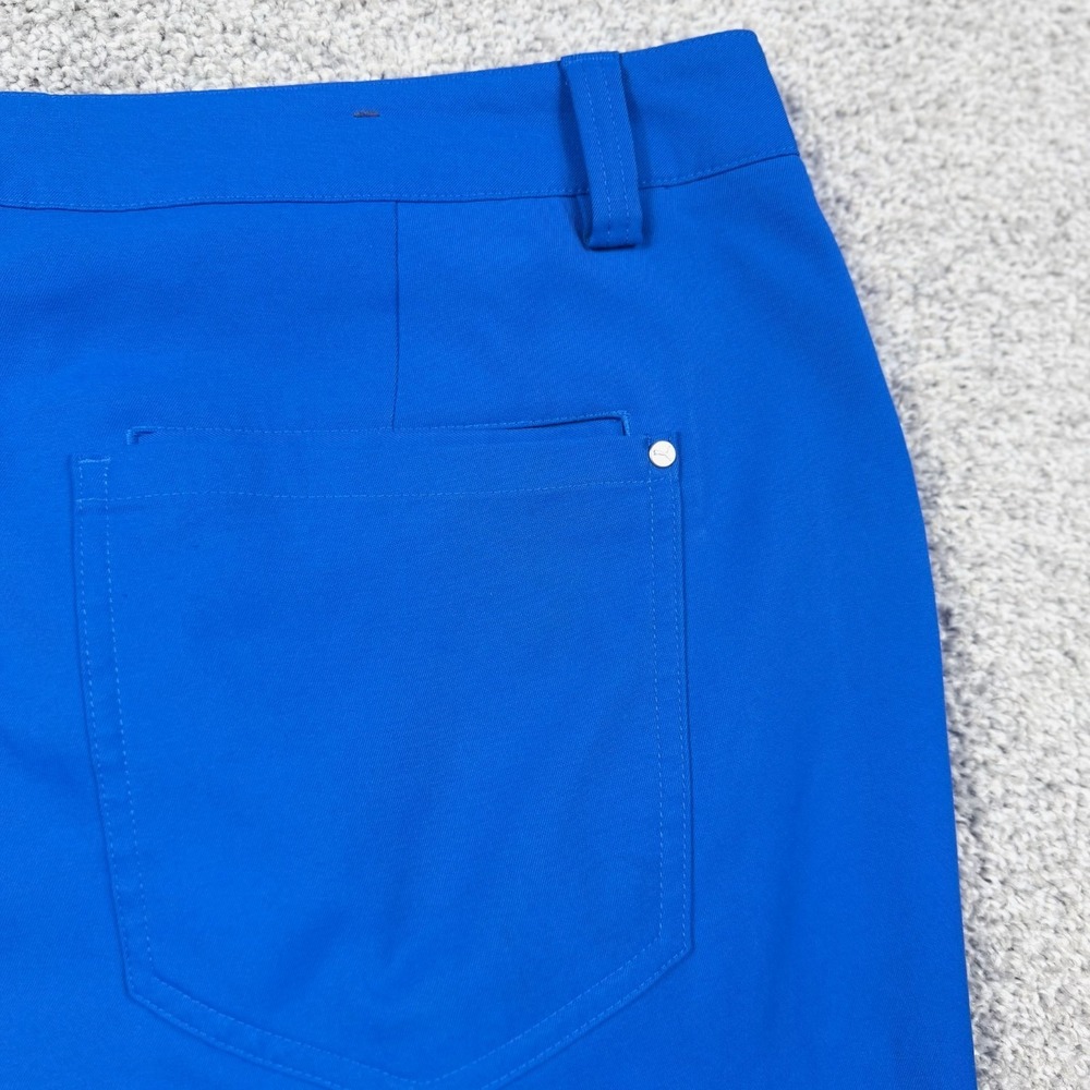 PUMA Golf Pants Men's 36x31Blue Performance Stretch 5 Pocket Straight Leg - Picture 10 of 12